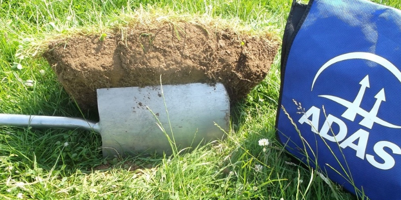 Soil testing with ADAS bag